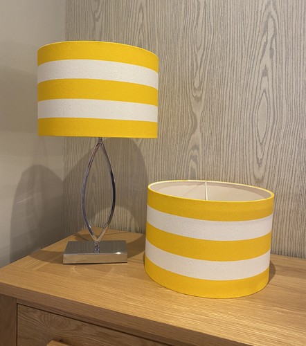 Handmade lampshade yellow - lampshade,