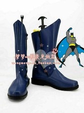 Cherished Batman 1966 Movie Bruce Wayne Cosplay Blue Boots Shoes Customized