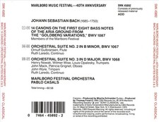 BACH: ORCHESTRAL SUITES NOS. 2