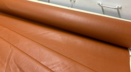 Tan faux leather fabric look - faux,