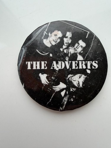The adverts punk band badge - the,