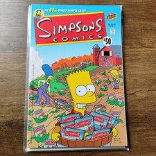 Simpsons Comics #50 First Gail Simone 84 Page Oversized Anniversary Wraparound 