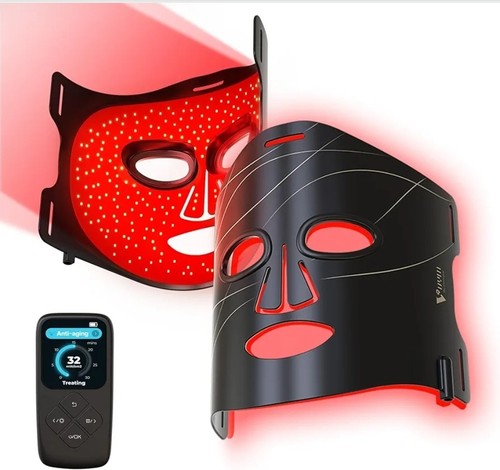 Red light therapy mask - therapy,