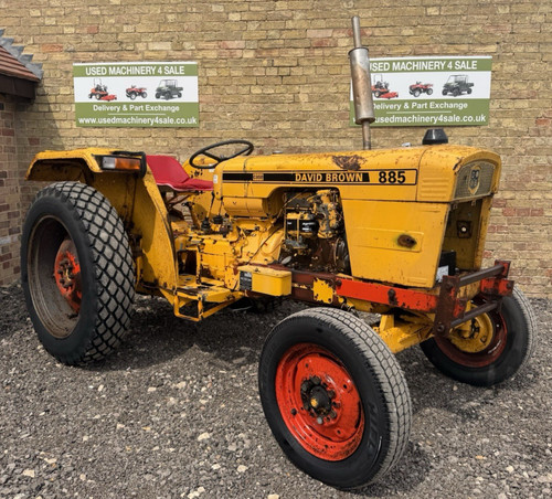 David brown 885 case - brown,