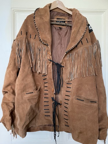 Heavy fringed suede - heavy,