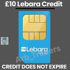 Lebara PAYG UK SIM Card –