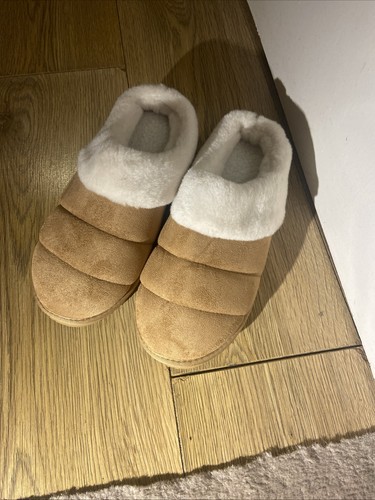 Womens slipper fuzzy - fuzzy, house