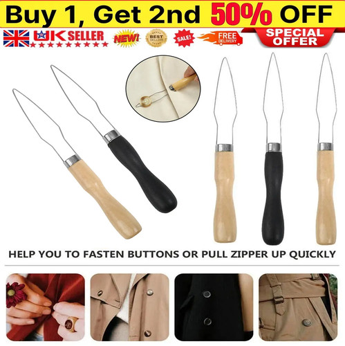 Button hook dressing aid - hook,,