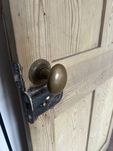Victorian solid pine door with - victorian,