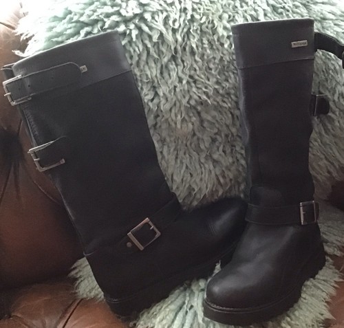 Welligogs leather boots size - leather, 4