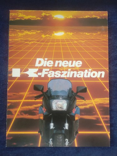 Kawasaki models brochure 1986 - models,