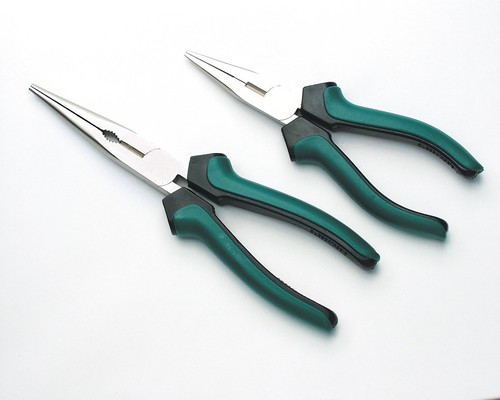 Mannesmann long nose plier - long,