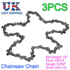 3X 14" Chainsaw Chain 35cm