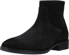Clarks Ladies Black Suede