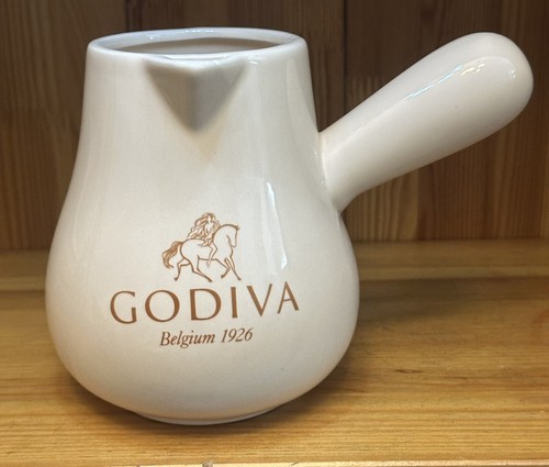 Godiva chocolate pot pitcher - chocolate,
