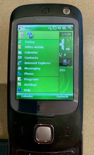 Htc dual slide phone black - htc,