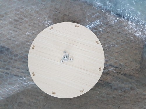 Wooden hamster wheel - hamster, pets