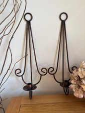 Preloved Metal Wall Sconce’s