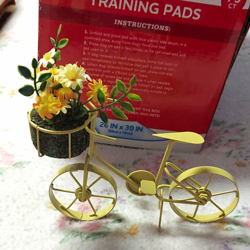 Metal miniature bicycle - miniature,