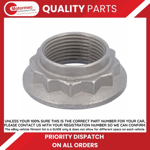 Wheel hub nut rear - rear, oe
