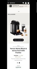 Breville Nespresso Vertuo &
