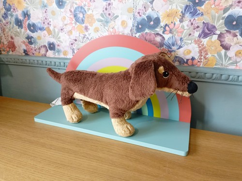 Ikea brown dachshund sausage - dachshund,
