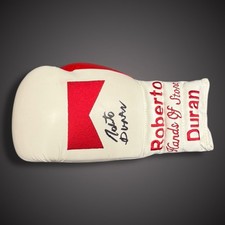 Roberto Duran Hand Signed