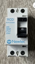 Newlec NLRCD2530A 25A 30mA RCD
