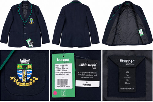 Banner girls school blazer - banner,