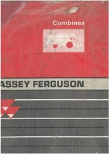 Massey Ferguson Combine MF30 MF32 MF34 MF36 Workshop Training Service Manual