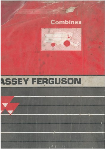 Massey ferguson combine - ferguson, mf38e