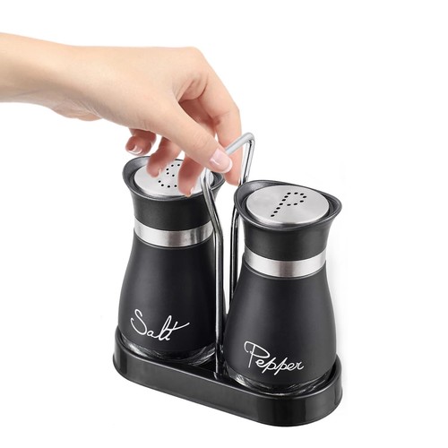 Woeau black salt and - and, pepper
