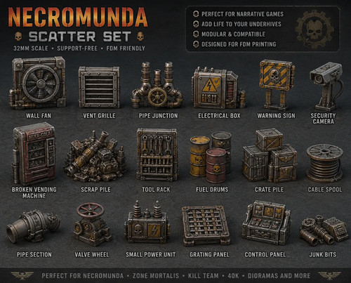 Industrial scatter terrain - scatter,