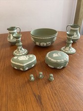 Wedgwood sage green - green, jasperware