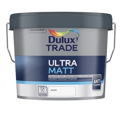 Dulux trade paint ultra matt - matt, |