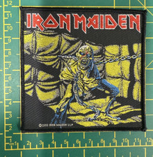 IRON MAIDEN PIECE OF MIND WOVEN SEW ON PACKED PATCH OFFICIALLY LICENSED