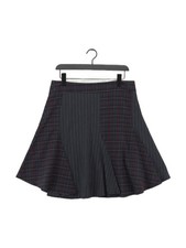 Legatte Women's Midi Skirt UK 16 Multi Polyester with Elastane, Viscose A-Line