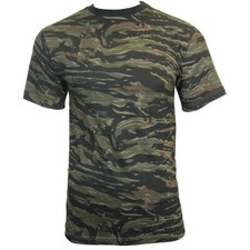Tiger Stripe Camo T-Shirt Vietnam USA Marine Corps Cotton Military Army Top NEW