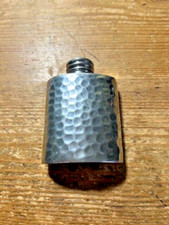 Sheffield pewter hip flask - sheffield,