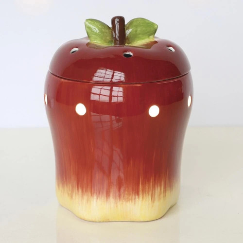 Ceramic glazed apple - 7",