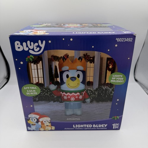 Gemmy bluey 8ft - gemmy,