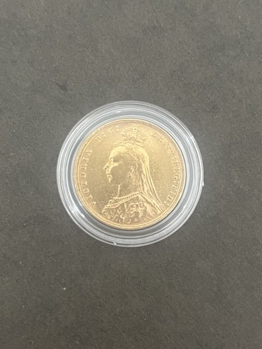 22ct gold full sovereign - 22ct, 1892
