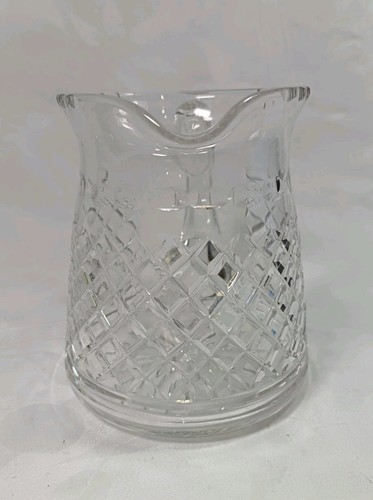 Large cut glass water jug - glass,