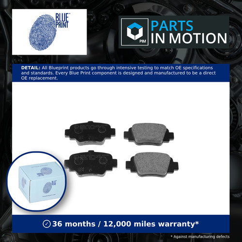 Brake pads set fits - set, nissan