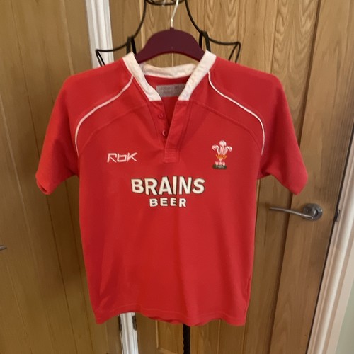 Rbk wales wru cymru red - red, rugby