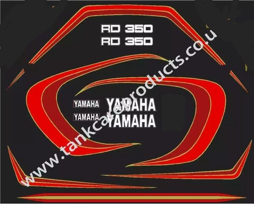 Yamaha rd350lc decal - ,