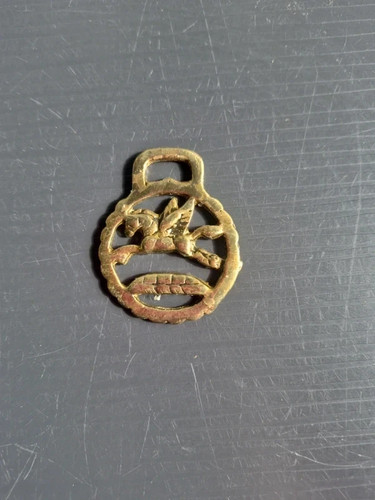Vintage brass wall hanging - vintage,
