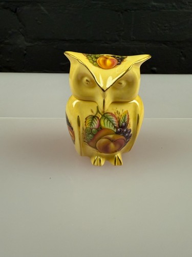 Aynsley orchard gold owl - aynsley, cm