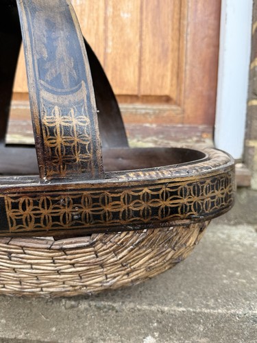 Vintage chinese bentwood woven - chinese,