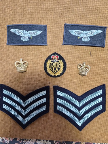 Raf flt sergeant rank - rank, set
